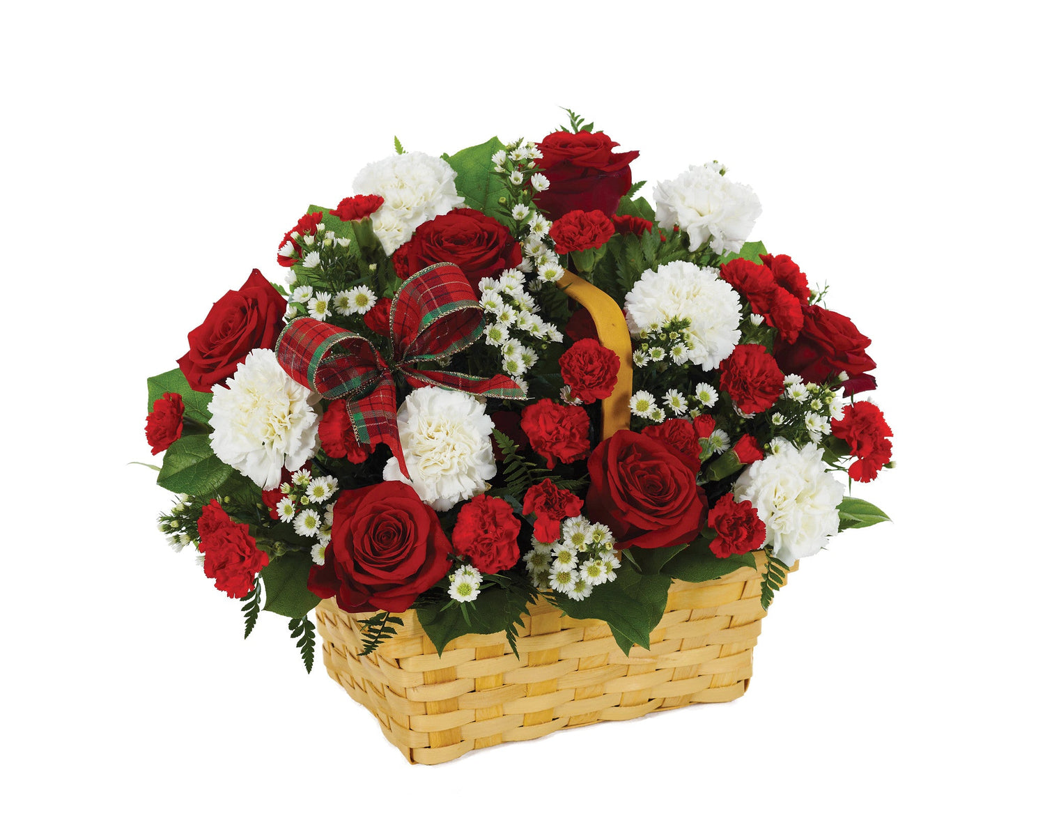 CESTA LLENA DE ALEGRÍA NAVIDEÑA