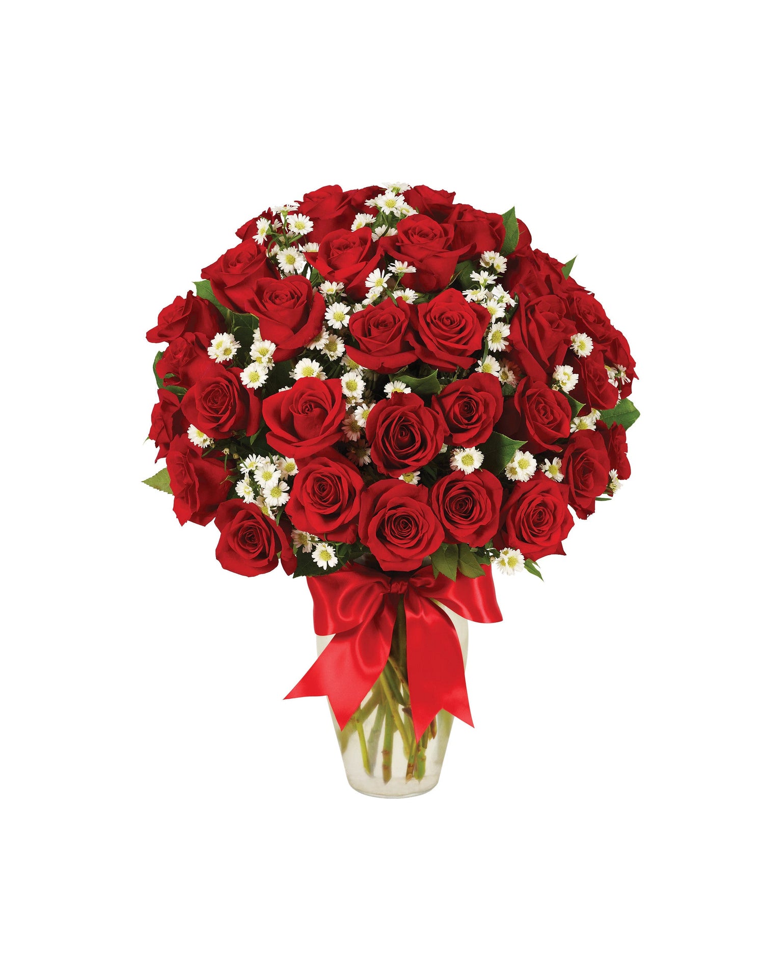 3 DOUZAINES DE ROSES ROUGES