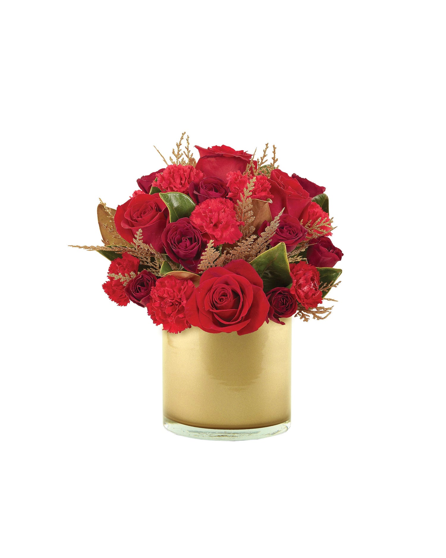 Ramo de oro y purpurina