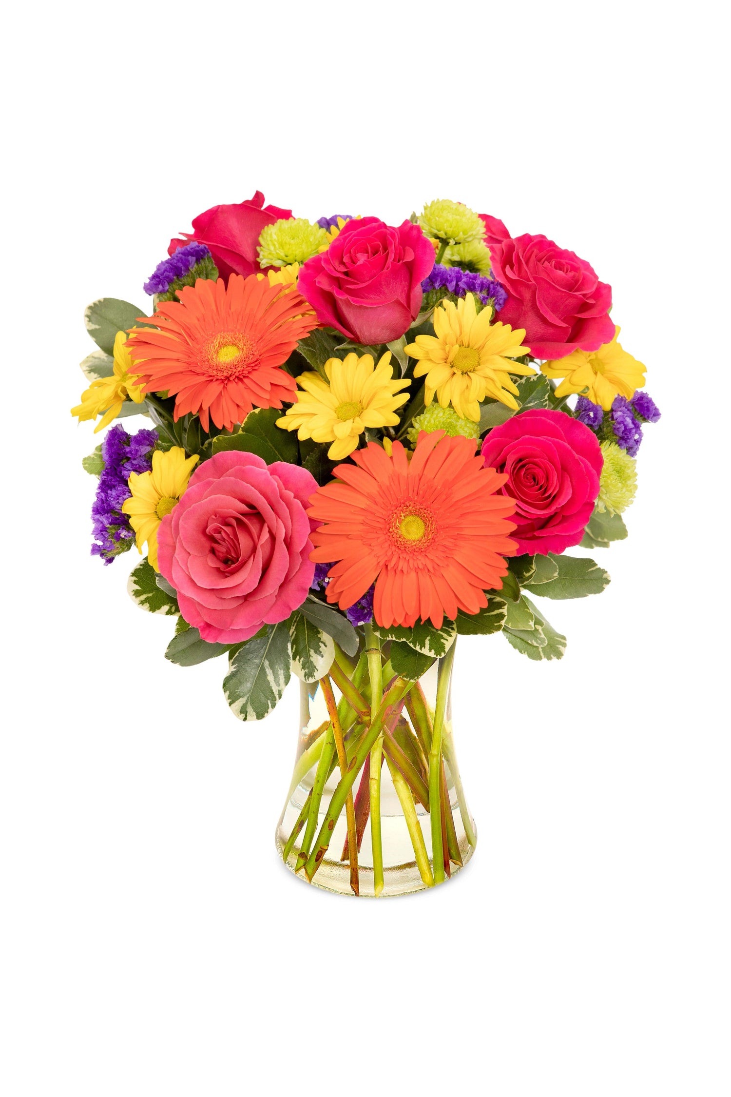 Bouquet de vœux arc-en-ciel