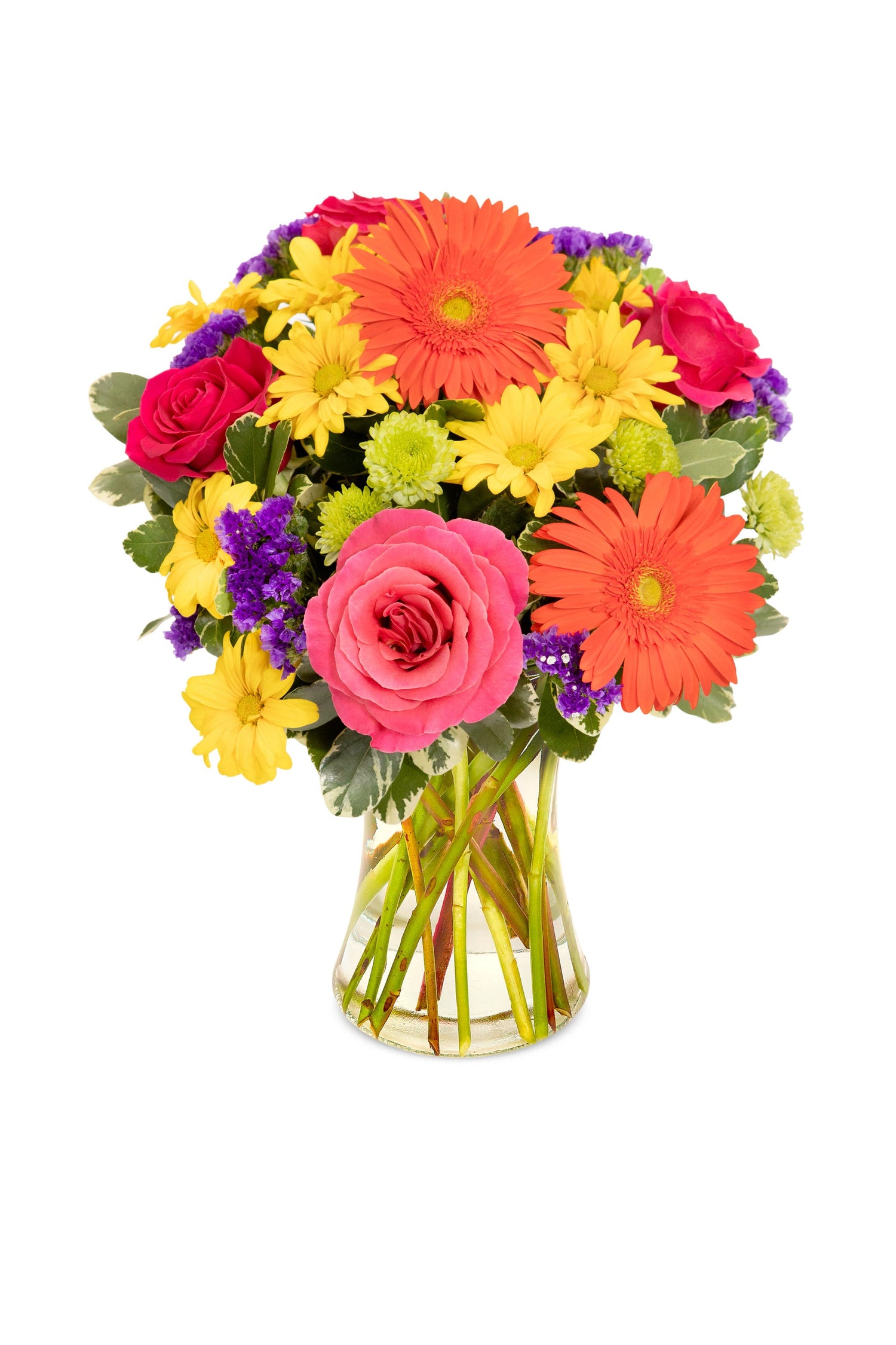 Bouquet de vœux arc-en-ciel