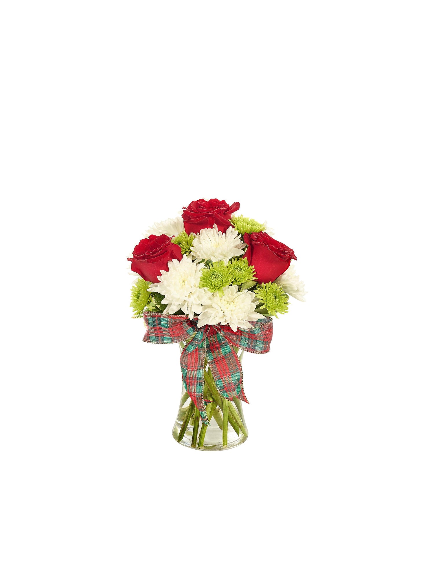 Celebración navideña a cuadros