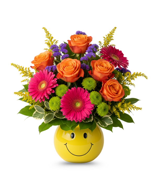 Ramo de sonrisas de arcoíris