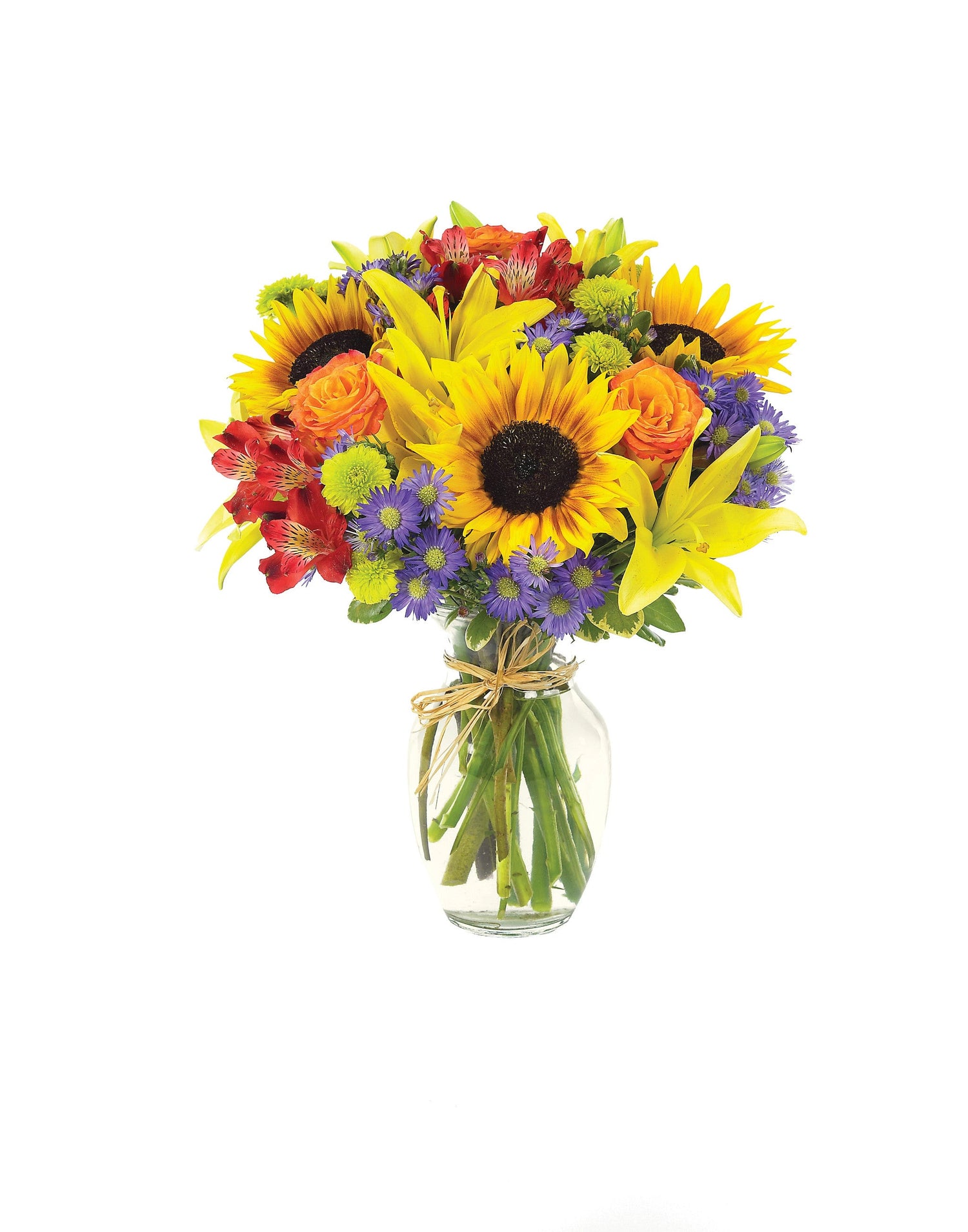 Ramo de jardín europeo