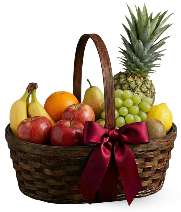 Cesta para amantes de la fruta