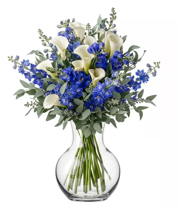 Blue and White Joy bloomexusa
