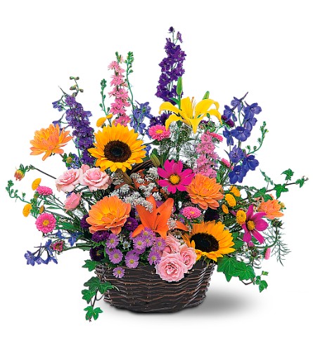 Summer Flower Basket