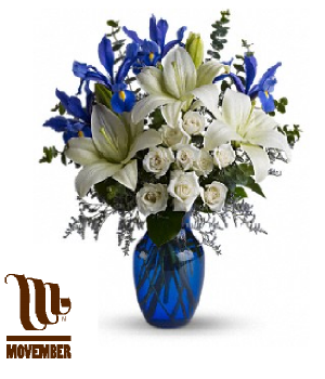 Movember Support Bouquet 
