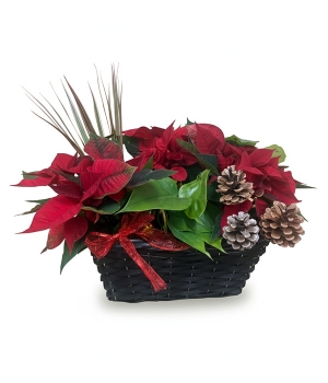 Christmas Planter Basket